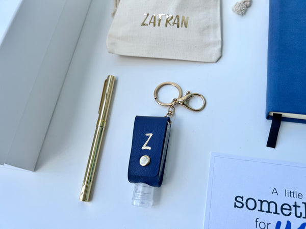 NEW! Steel Blue Personal Notebook Set for Guys on the Go - Farewell/Thank you/Birthday Gift for Colleagues Friend