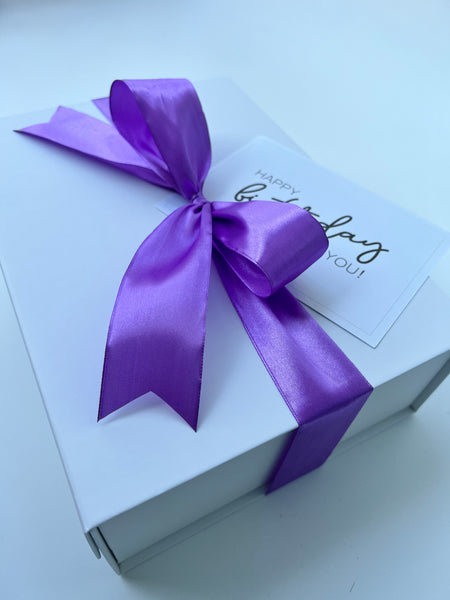 Sweet Purple Pink Personal Notebook Set for Ladies on the Go - Farewell/Thank you/ Brithday Gift for Colleagues