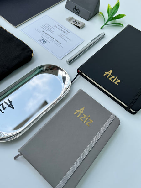 Personalised Work Desk Set