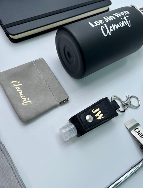NEW! Premium LUXE Fresh Start Office Gift Set to Colleagues Black + Silver