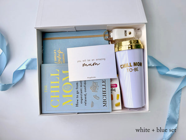 the Chill Mom to-be gift box