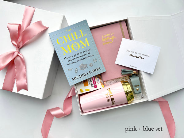 the Chill Mom to-be gift box