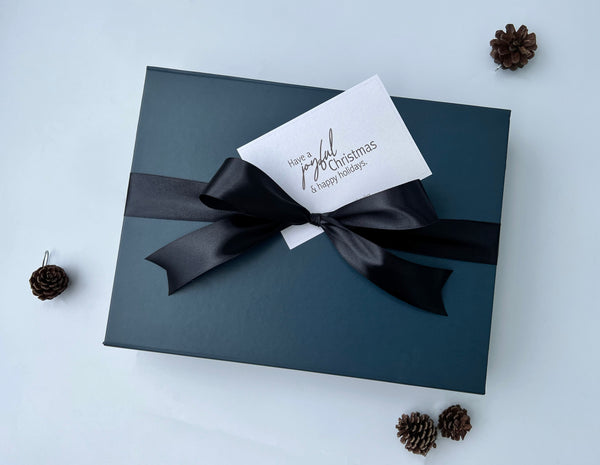 personalised corporate gift set custom blue notebook black hand sanitizer, silver pen holder money clip , silver pen, silver stationery pen tray blue black gift box farewell thank you goodbye birthday christmas gift exchange colleagues for him fathers husbands male men man groomsmen gift singapore delivery service express fast