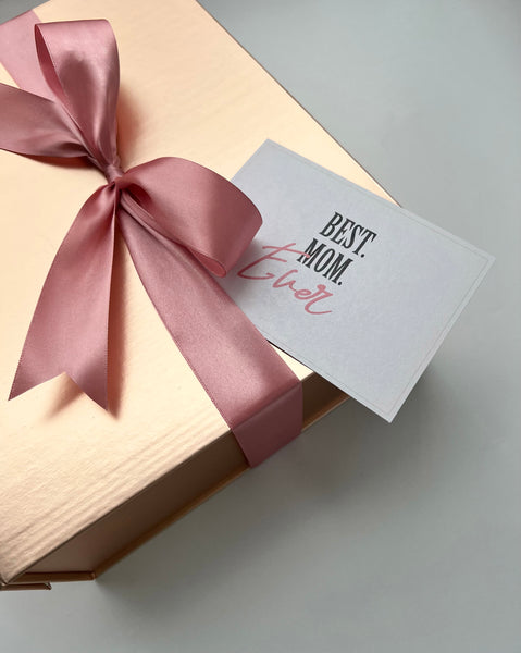 Farewell Thank you Premium LUXE Personal Desk Set in Blush Gold