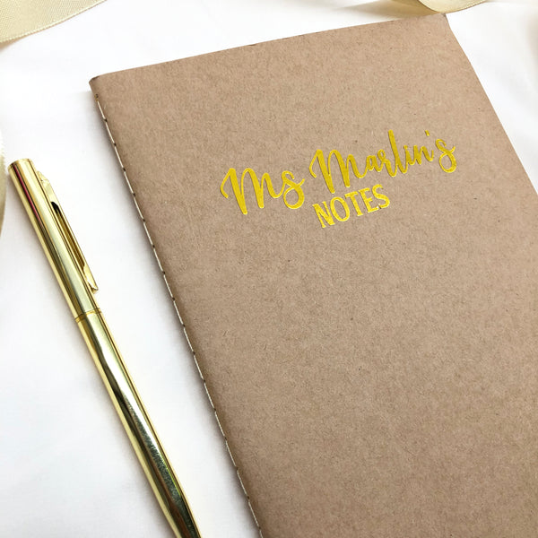 Personalised Notebook (Soft Cover)