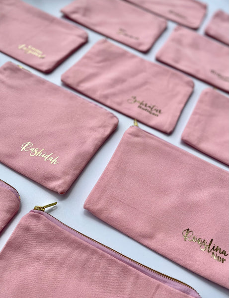 Pouch / Travel / Cosmetic Zipper bag