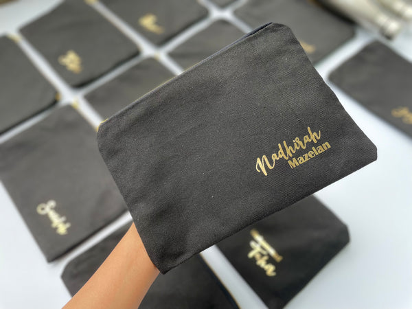 Pouch / Travel / Cosmetic Zipper bag