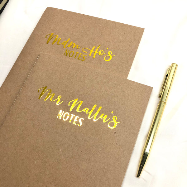 Personalised Notebook (Soft Cover)