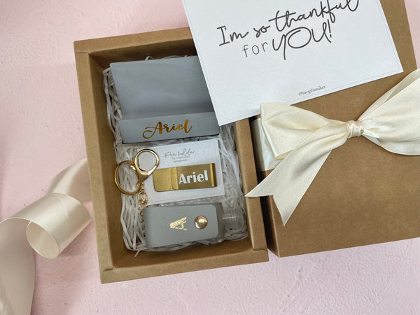 Classic Grey + Gold Endearing Gift Set