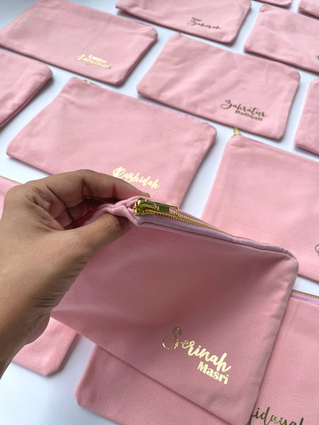 Pouch / Travel / Cosmetic Zipper bag