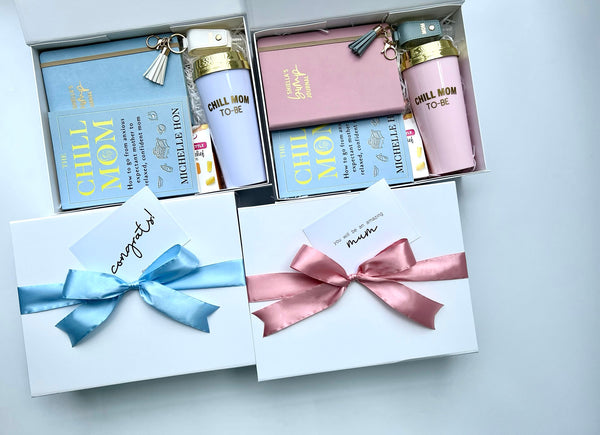 the Chill Mom to-be gift box
