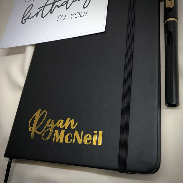 Journal Gift Set in Black