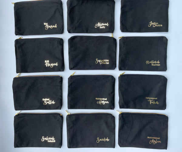 Pouch / Travel / Cosmetic Zipper bag