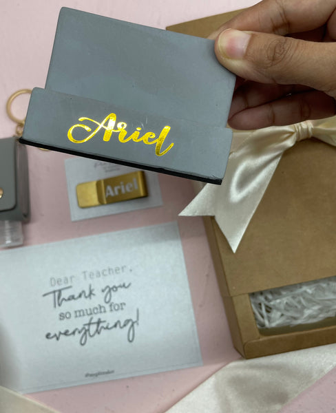 Classic Grey + Gold Endearing Gift Set