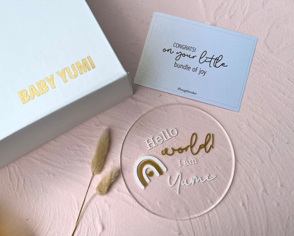 chill mom newborn baby gift hamper gift box nappy rash expecting mom book customized custom personalised baby romper bodysuit new mum gift singapore SG gift delivery service fast express