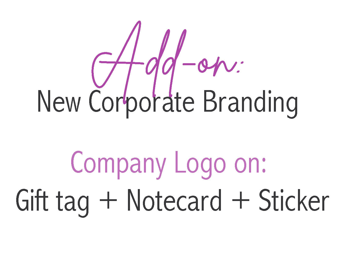 Add-on: New Corporate Branding