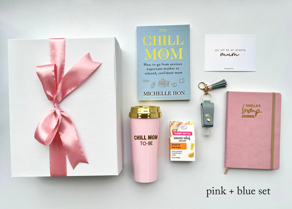 the Chill Mom to-be gift box