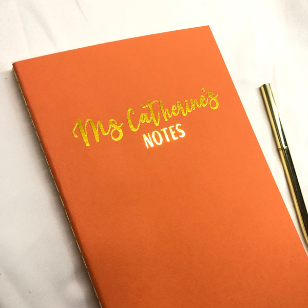 Personalised Notebook (Soft Cover)