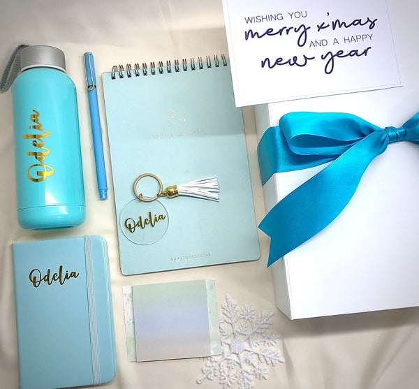 Kids’ Personal Stationery Set (in Candy Blue)