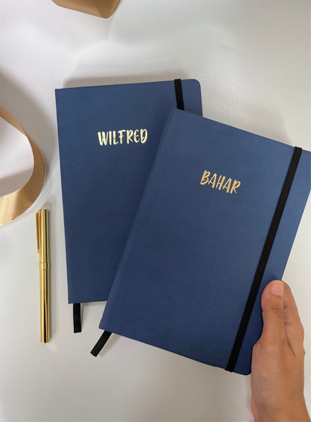 A5 Personalised Work Notebook, Thick (300 pages, Hard Cover)