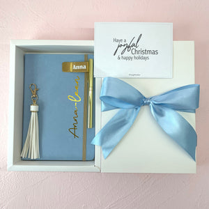 Journal Gift Set in Baby Blue