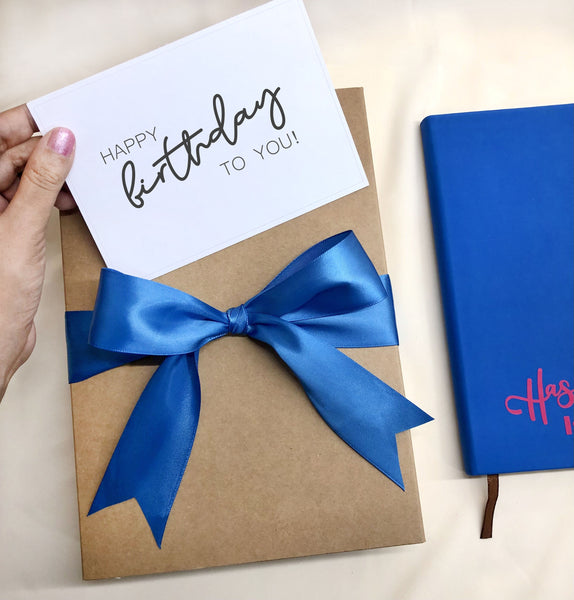 Journal Gift Set in Blue