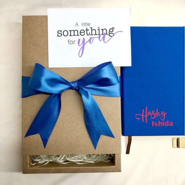 Journal Gift Set in Blue